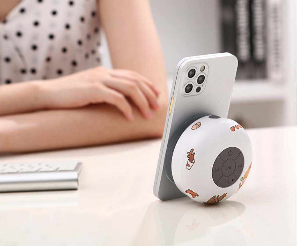 【超夯下殺 買一送一】浴室防水藍牙無線墻吸音響 全身防水，便捷旅遊攜帶，高清通話功能，降噪環繞音，持久續航【科技新好物⏰限時優惠搶購】多色可選